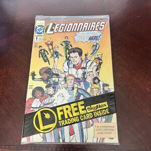 Legionnaires #1  Polybagged!  The Future Begins Here!   in VF/NM 1993 DC Comic